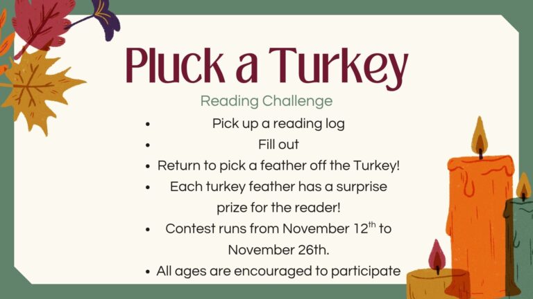 Reading challenge November 12 to November 26