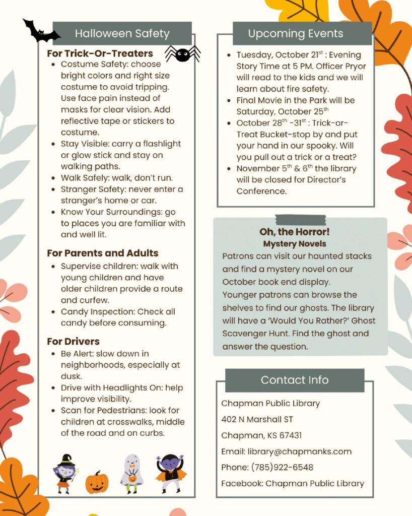 October 2025 Newsletter page 2