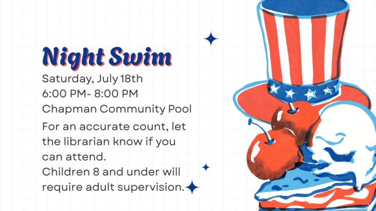 July 18th 6 pm - 8 pm Wrap Up Party