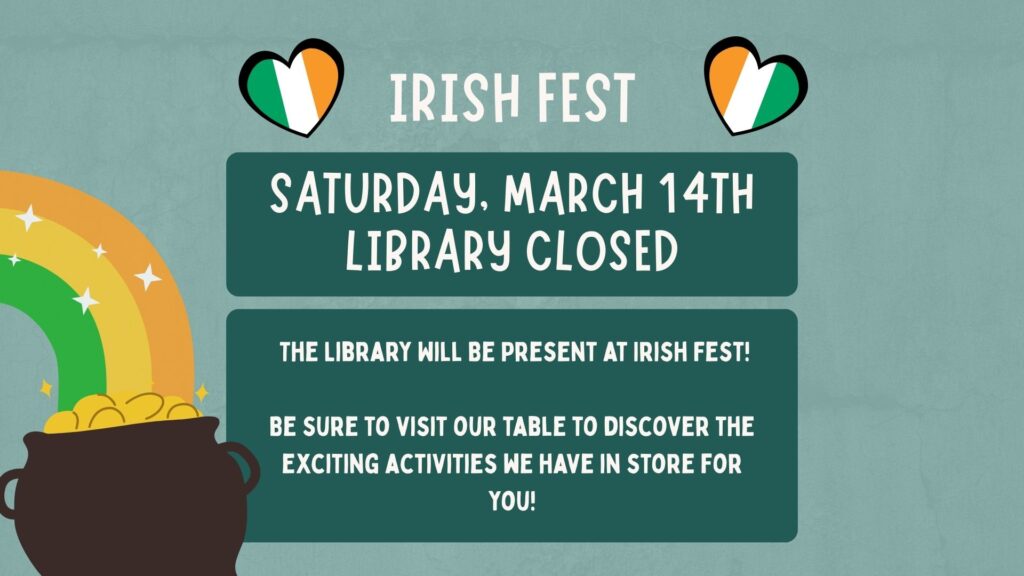 Irish Fest, Closed, March 14