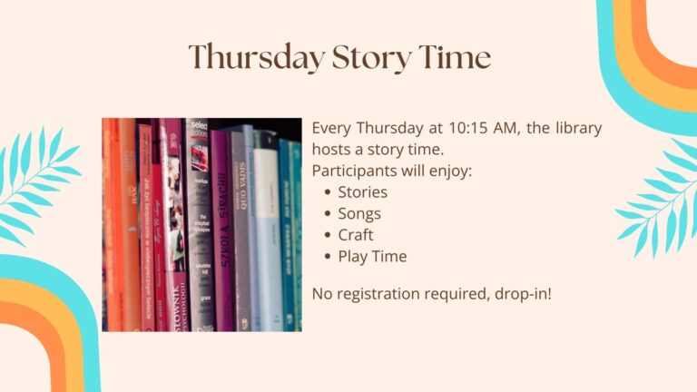 Thursdays at 10:15 am