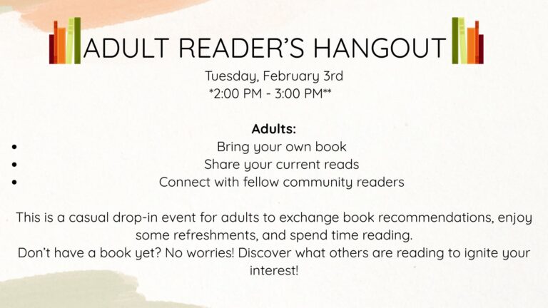 Bring your own book and share