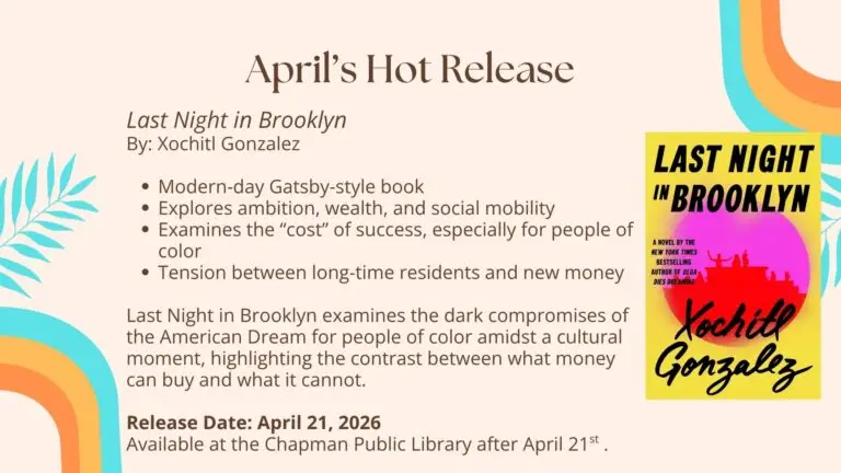 Last Night in Brooklyn, Released April 21